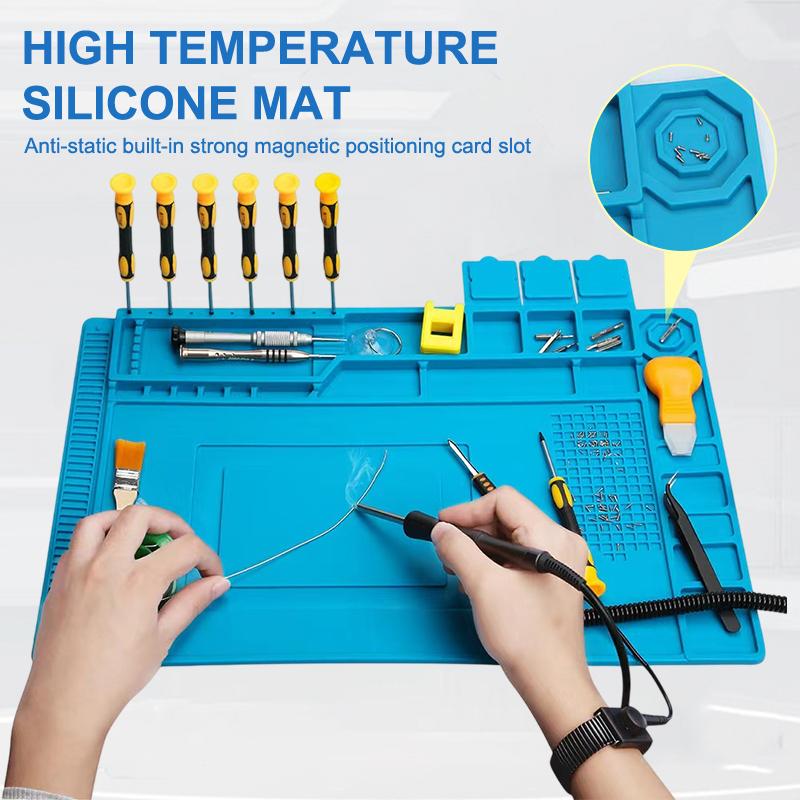Phone Accessories Repair - Alas Meja Silikon Anti-Statik Tahan Panas,