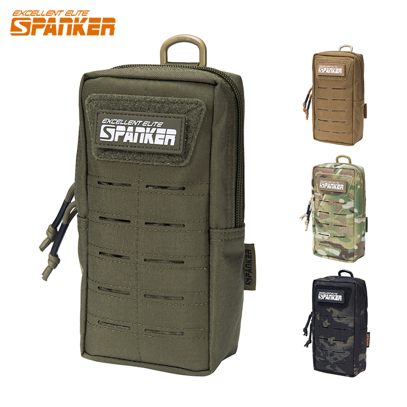 Phone Accessories For Running - Tas pinggang taktis Molle, kantong telepon