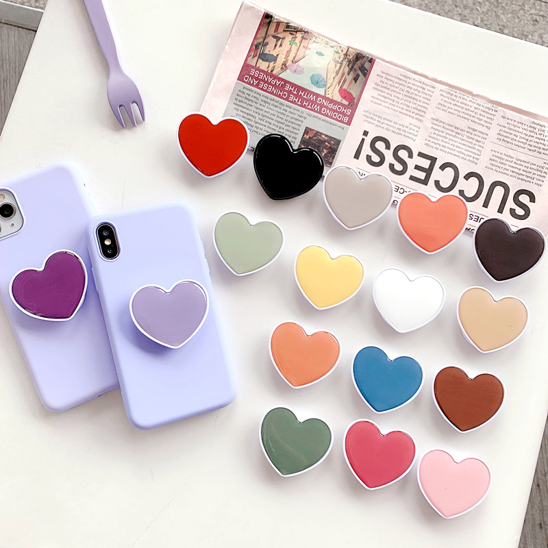 Phone Accessories Vending Machine - Pemegang soket ponsel bentuk hati Universal,