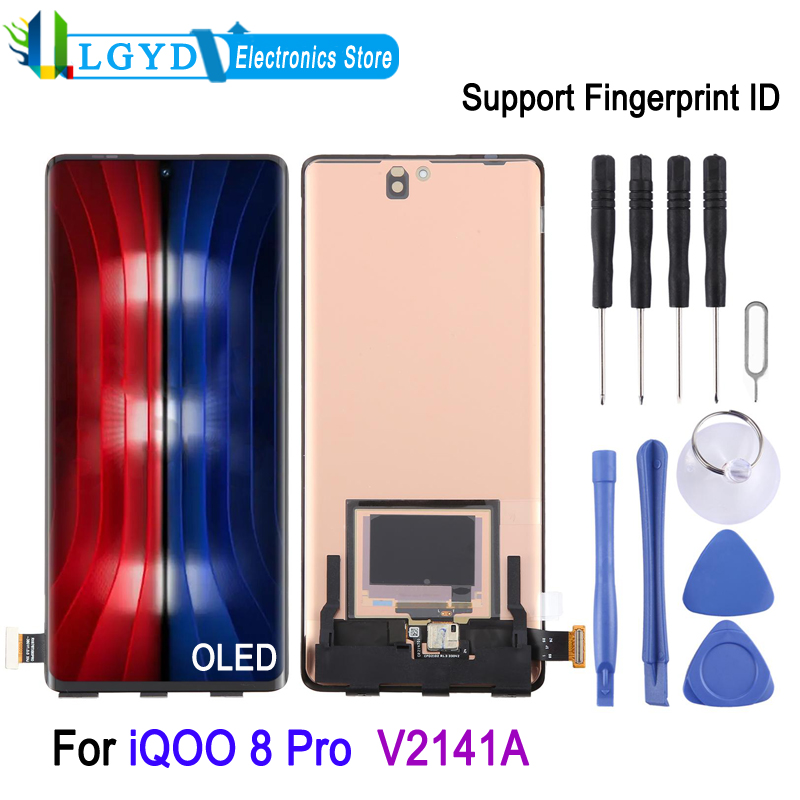 Phone Accessories Display Board - Layar LCD OLED untuk Vivo IQOO