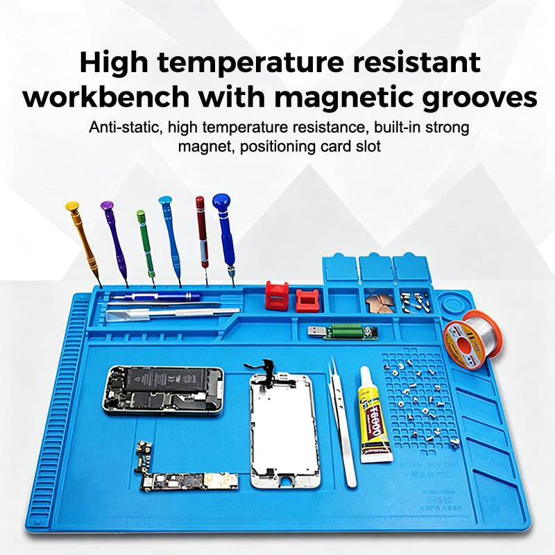 Alas Meja Silikon Anti-Statik  - Phone Accessories Repair ulasan dan harga