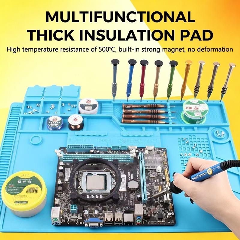 Alas Meja Silikon Anti-Statik  - Phone Accessories Repair ulasan dan harga
