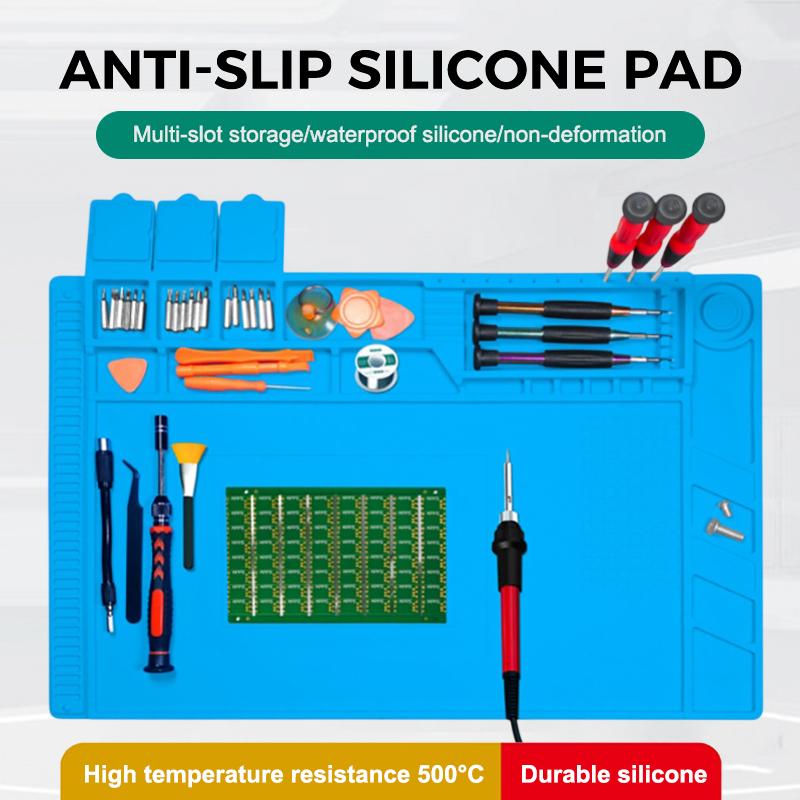 Alas Meja Silikon Anti-Statik  - Phone Accessories Repair ulasan dan harga
