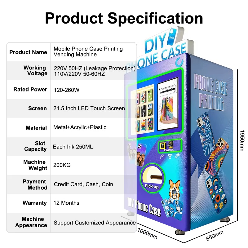 Mesin Penjual Otomatis Casing  - Phone Accessories Vending Machine ulasan dan harga