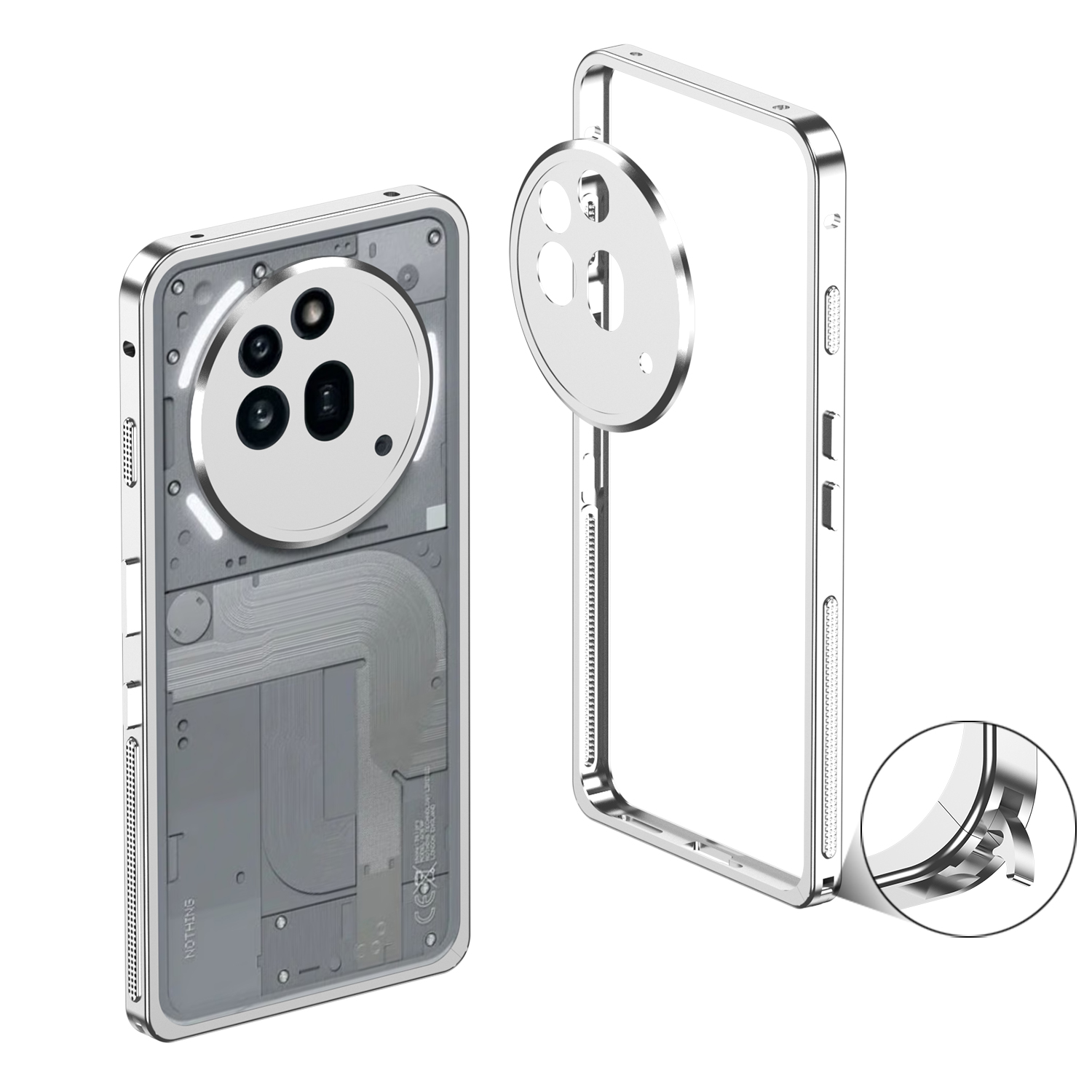 Casing Bumper Mewah untuk Noth - Phone Accessories Nothing ulasan dan harga