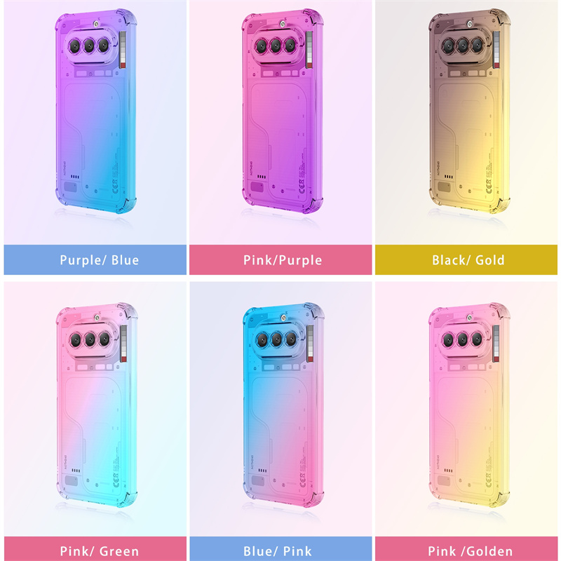 Casing TPU Gradien Tahan Gunca - Phone Accessories Nothing ulasan dan harga