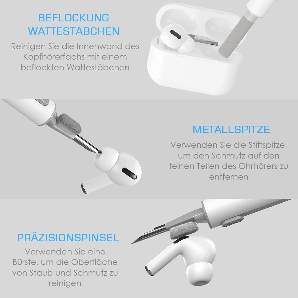 Earphone nirkabel Kit pembersi - Wireless Earbuds Case ulasan dan harga