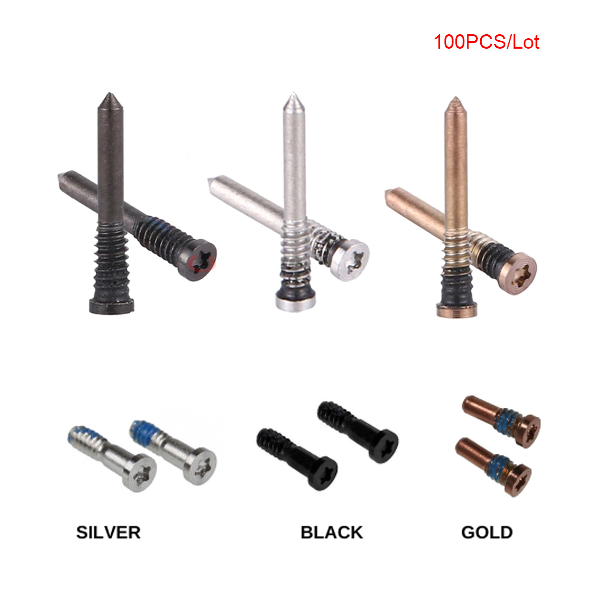 100 Buah Sekrup Pentalobe Bawa - Phone Accessories Repair ulasan dan harga