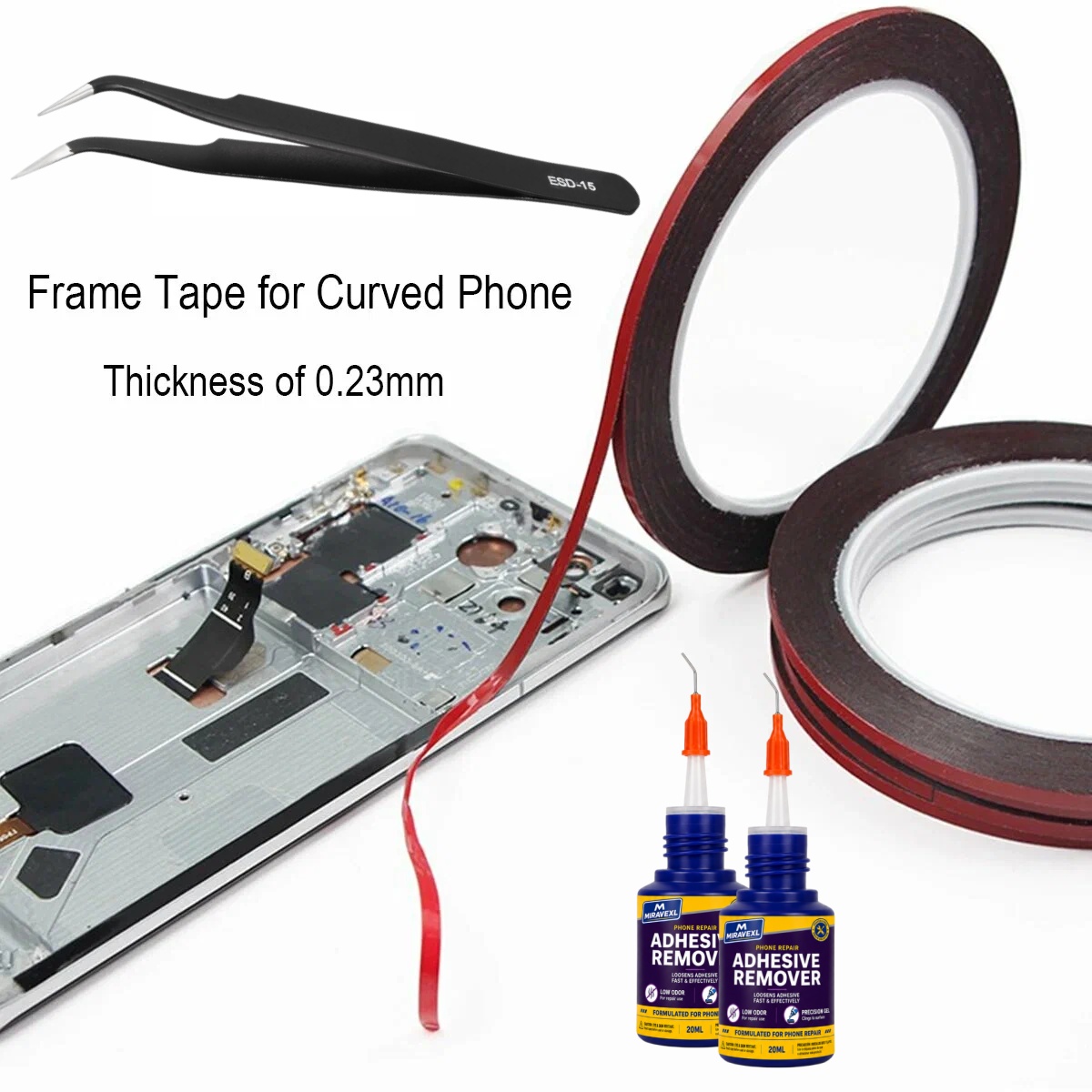Kit Pita Perbaikan Layar Ponse - Phone Accessories Repair ulasan dan harga