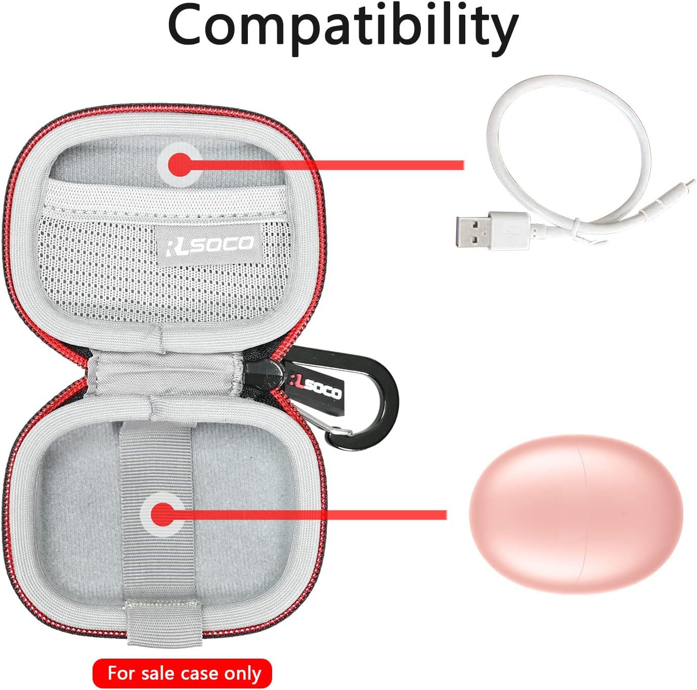 FreeBuds 6 / FreeBuds 5 Tas Po - Wireless Earbuds Case ulasan dan harga
