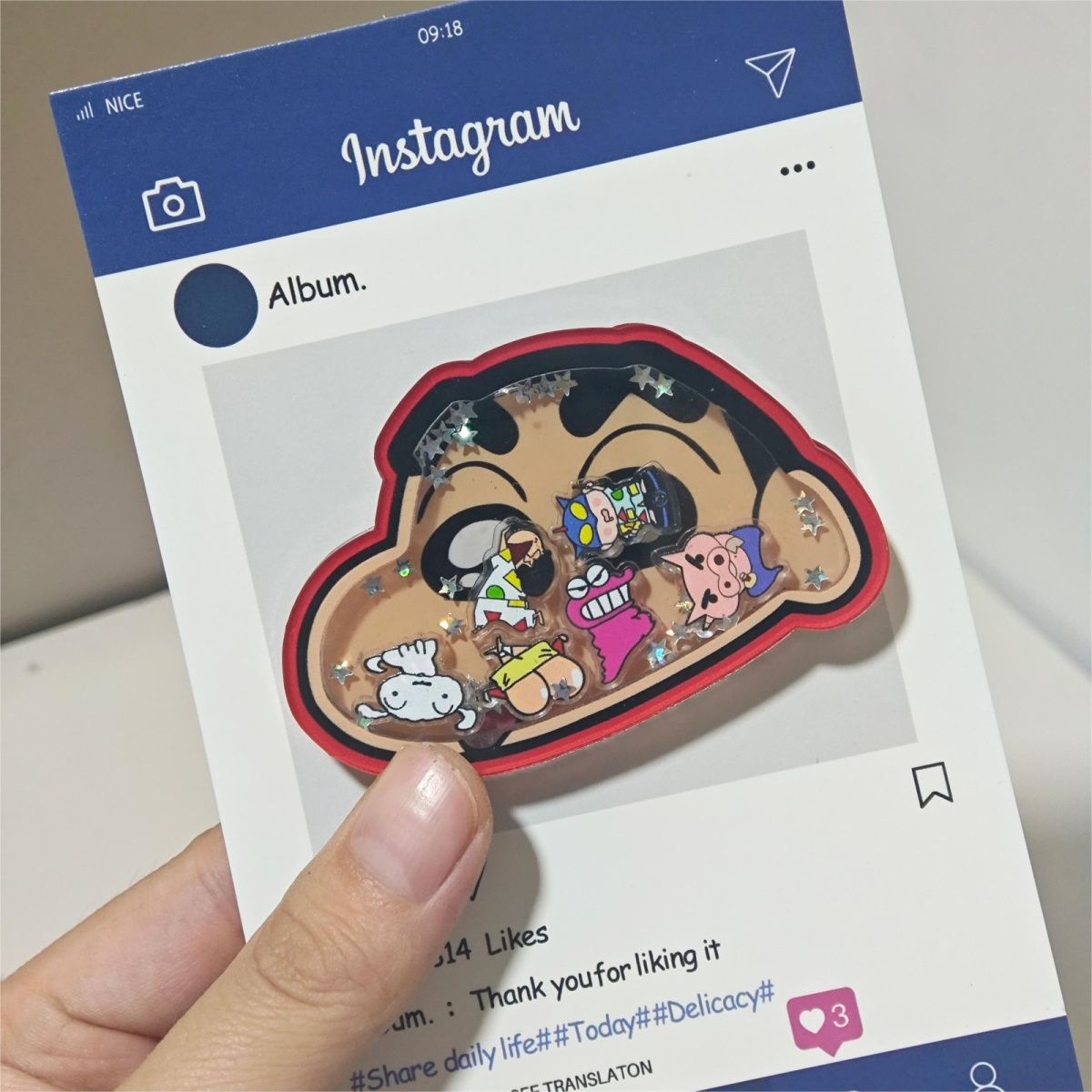 Crayon Shin-chan Portable Airb - Phone Accessories Vending Machine ulasan dan harga